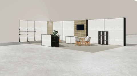 Stoisko w systemie M100 LED