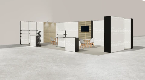 Stoisko w systemie M100 LED