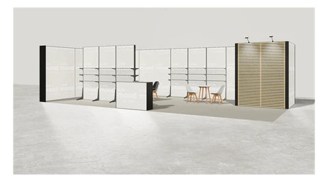 Stoisko w systemie M100 LED