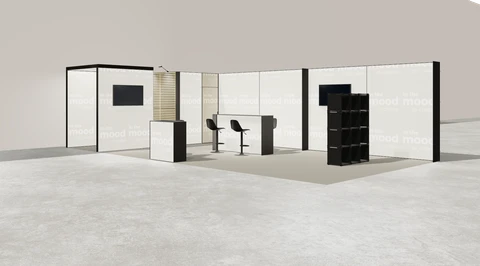 Stoisko w systemie M100 LED