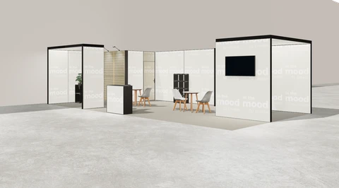 Stoisko w systemie M100 LED