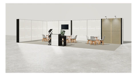 Stoisko w systemie M100 LED