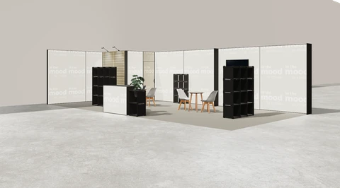 Stoisko w systemie M100 LED