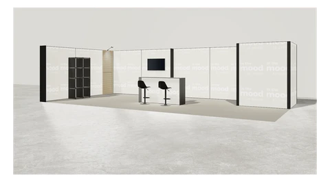 Stoisko w systemie M100 LED