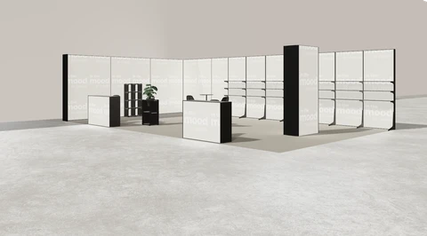 Stoisko w systemie M100 LED