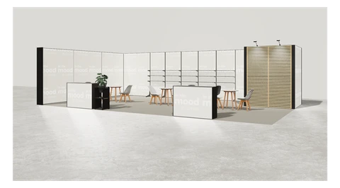 Stoisko w systemie M100 LED