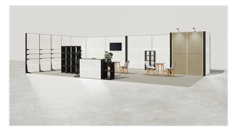Stoisko w systemie M100 LED