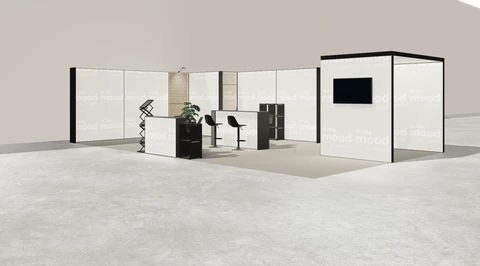 Stoisko w systemie M100 LED