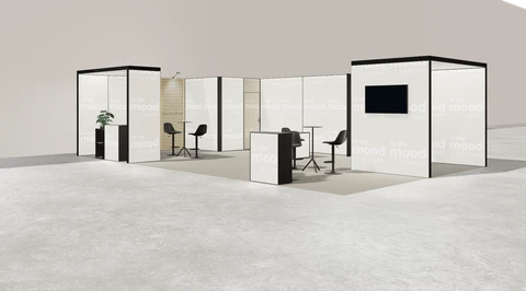 Stoisko w systemie M100 LED