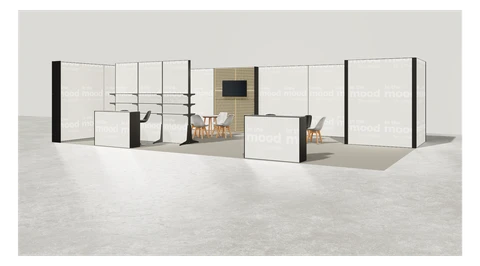 Stoisko w systemie M100 LED