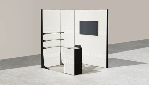 Stoisko w systemie M100 LED