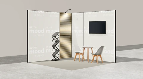 Stoisko w systemie M100 LED