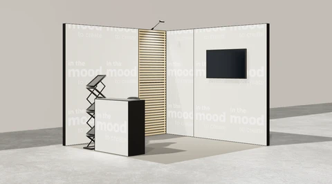 Stoisko w systemie M100 LED