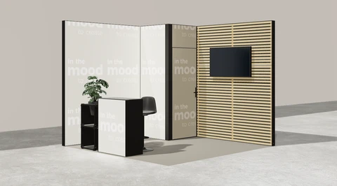 Stoisko w systemie M100 LED