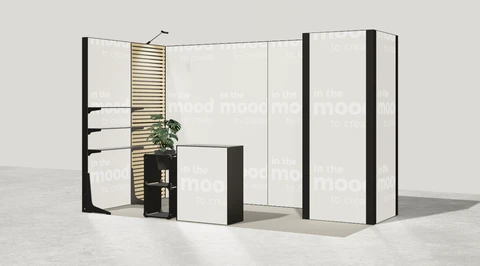 Stoisko w systemie M100 LED