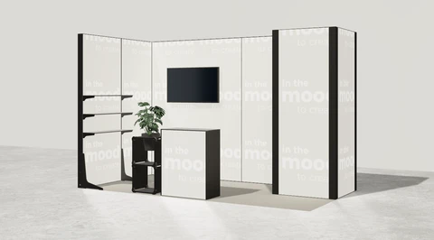 Stoisko w systemie M100 LED