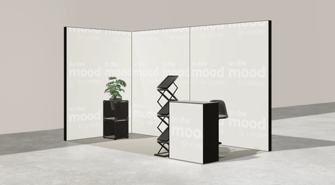 Stoisko w systemie M100 LED