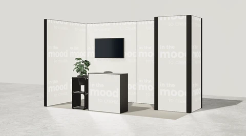 Stoisko w systemie M100 LED