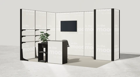 Stoisko w systemie M100 LED