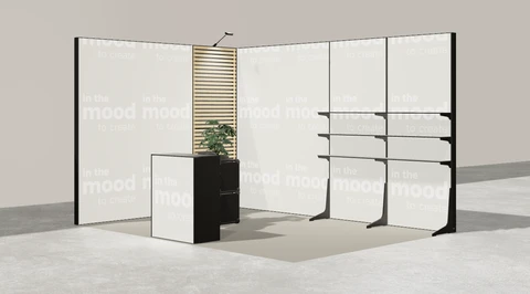 Stoisko w systemie M100 LED