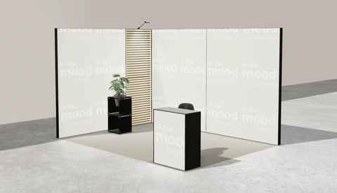 Stoisko w systemie M100 LED