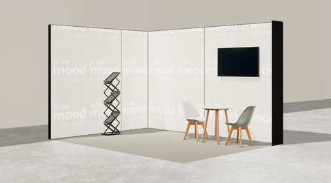 Stoisko w systemie M100 LED