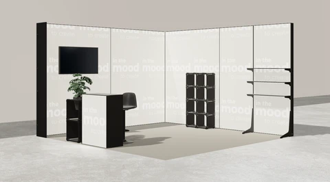 Stoisko w systemie M100 LED
