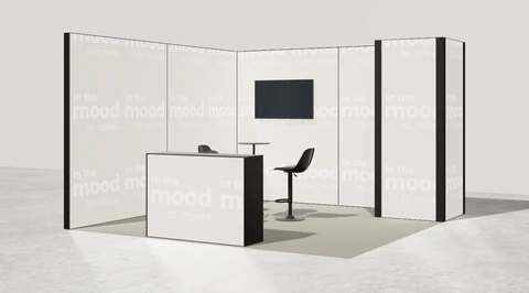Stoisko w systemie M100 LED