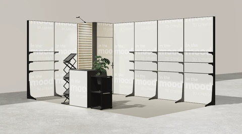 Stoisko w systemie M100 LED