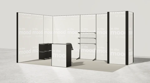 Stoisko w systemie M100 LED