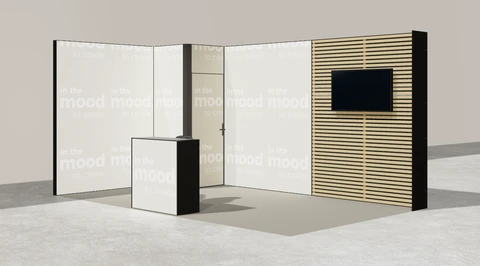 Stoisko w systemie M100 LED