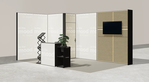 Stoisko w systemie M100 LED