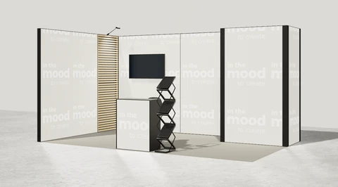 Stoisko w systemie M100 LED
