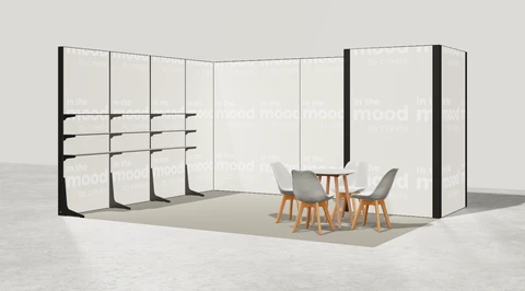 Stoisko w systemie M100 LED