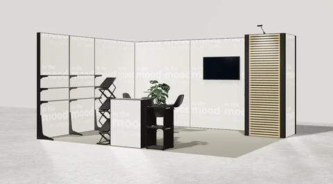 Stoisko w systemie M100 LED