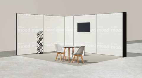 Stoisko w systemie M100 LED