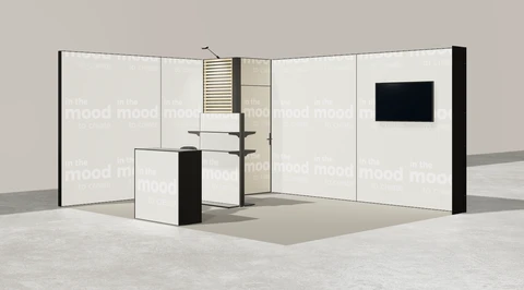 Stoisko w systemie M100 LED