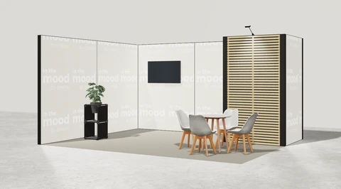Stoisko w systemie M100 LED