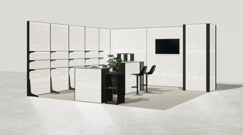 Stoisko w systemie M100 LED