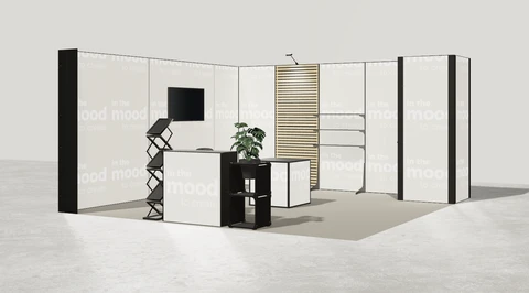 Stoisko w systemie M100 LED