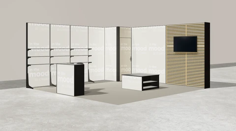 Stoisko w systemie M100 LED