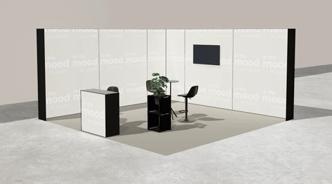 Stoisko w systemie M100 LED