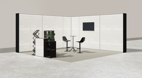 Stoisko w systemie M100 LED