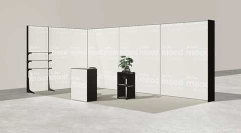 Stoisko w systemie M100 LED