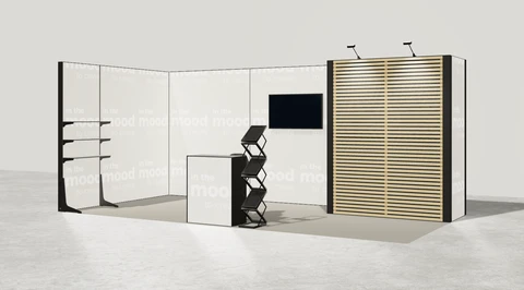 Stoisko w systemie M100 LED