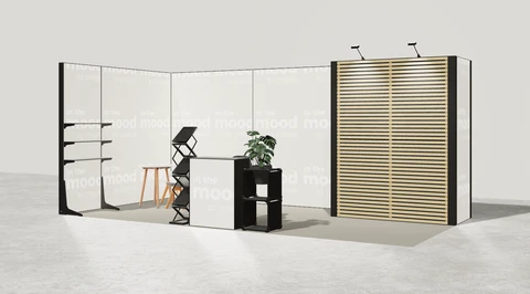 Stoisko w systemie M100 LED