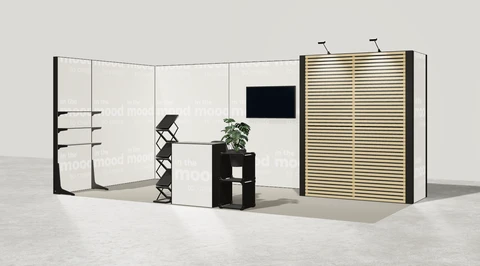 Stoisko w systemie M100 LED