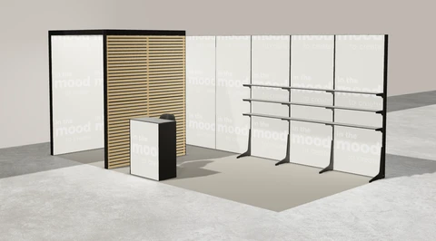 Stoisko w systemie M100 LED