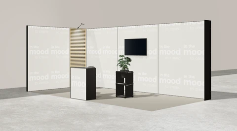 Stoisko w systemie M100 LED