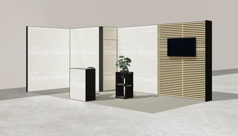 Stoisko w systemie M100 LED